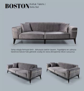 boston koltuk takımı  - Çocuk Odası, Oturma Grubu, Yatak Odası, Yatak ve Baza, 